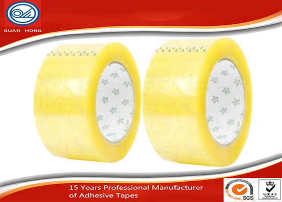 中国 印刷される明確な粘着テープ ロール/Boppのパッキング テープ ロゴを詰めるBopp サプライヤー