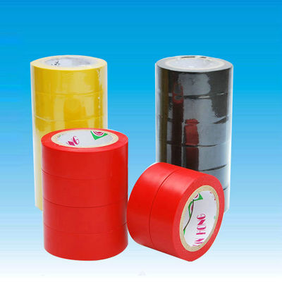 中国 ゴム製樹脂の接着剤が付いている湿気防止ポリ塩化ビニールの電気絶縁材テープ サプライヤー