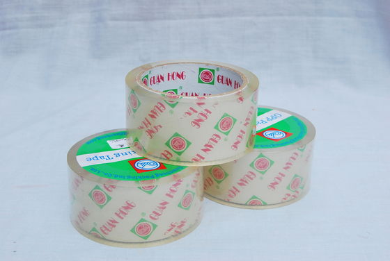 中国 あなたのブランドまたはロゴ 0.05mm x 45mm x 50m の Bopp 印刷された包装テープ サプライヤー