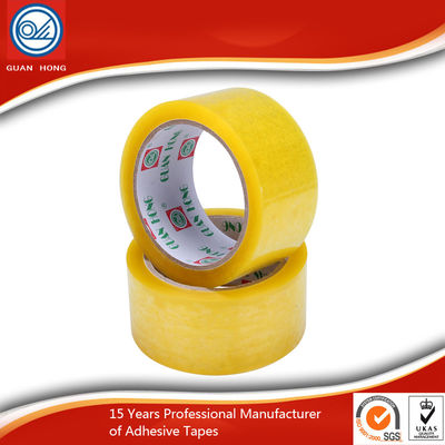中国 ブラウン/タン/黄色は包装テープ高い付着力の水の基づいた接着剤を印刷しました サプライヤー