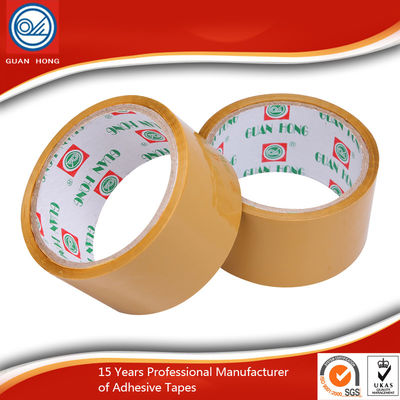 中国 アクリルか BOPP は包装テープ安定したブラウンを専門着色しました サプライヤー