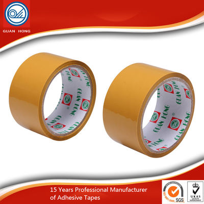 中国 48mm の強い接着剤を密封するための低雑音の着色された包装テープ サプライヤー