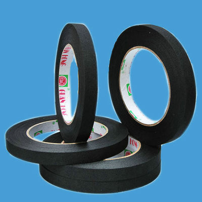 中国 カートンのシーリングのための黒く無毒で強い粘着性がある補強されたペーパー パッキング テープ サプライヤー